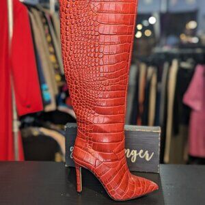 Vince Camuto Red Boots